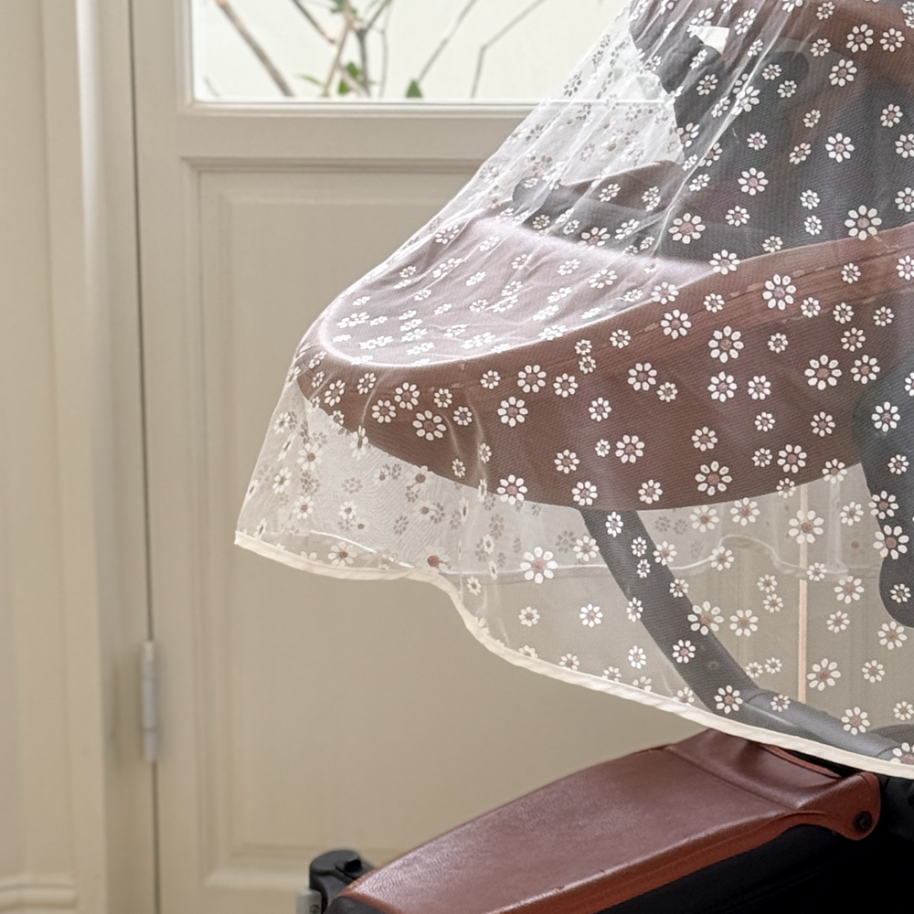 휴대용 디럭스 유모차 모기장 커버 방충망 여름