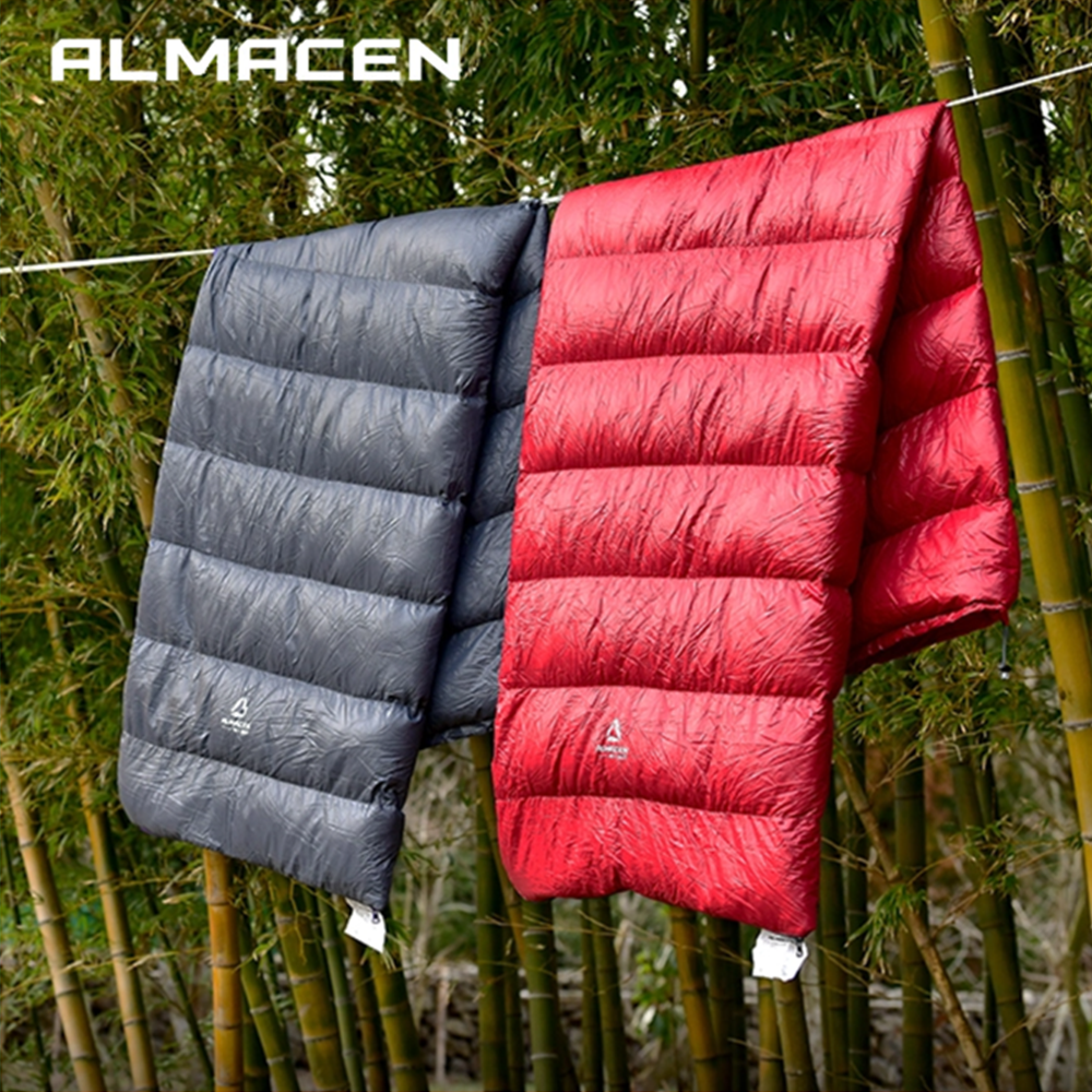 알마센 침낭 400 덕다운 오리털 초경량 미니멀 캠핑 백패킹 침낭