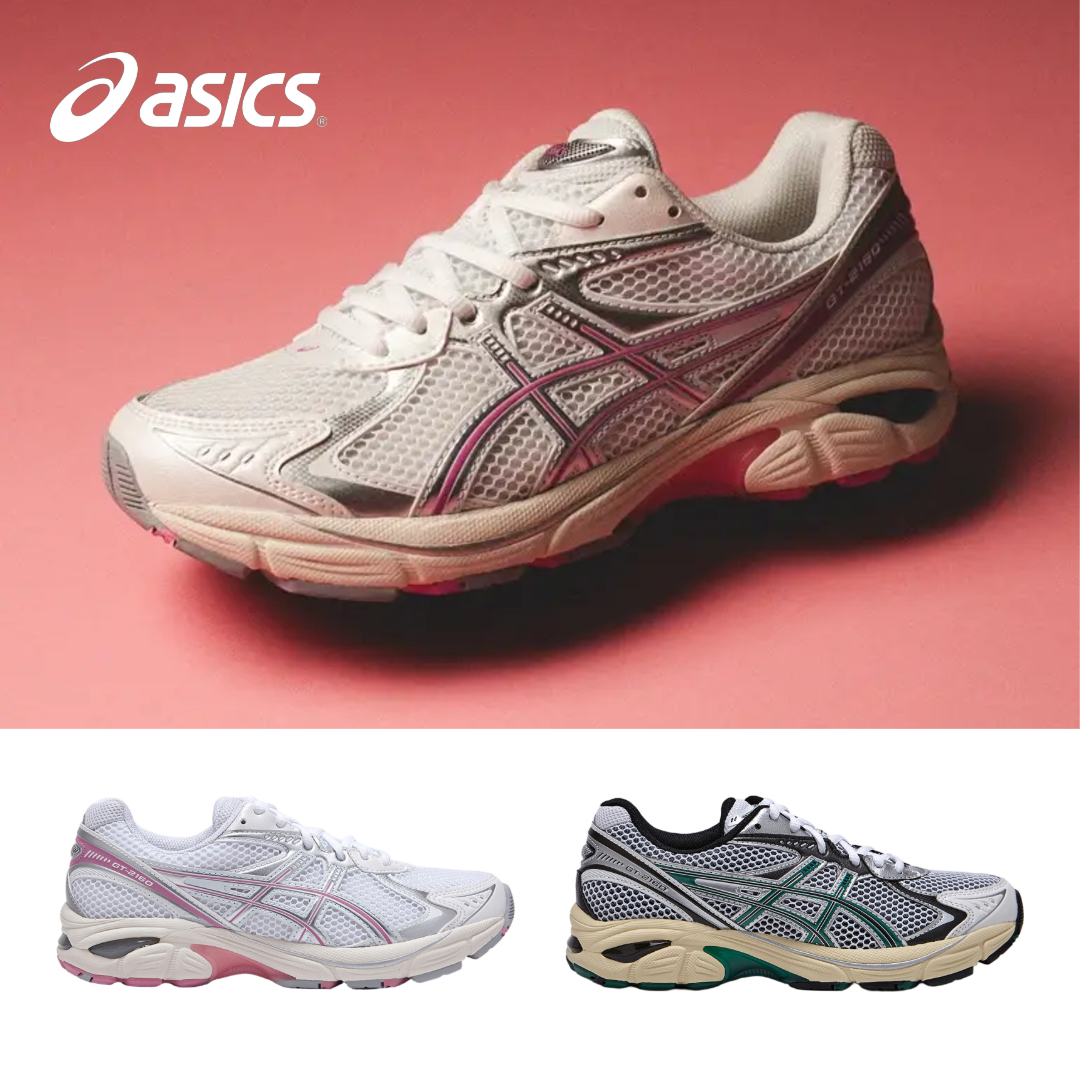 아식스 GT-2160 스위트 핑크 제스퍼 그린 남녀공용 런닝화 - 상품 이미지