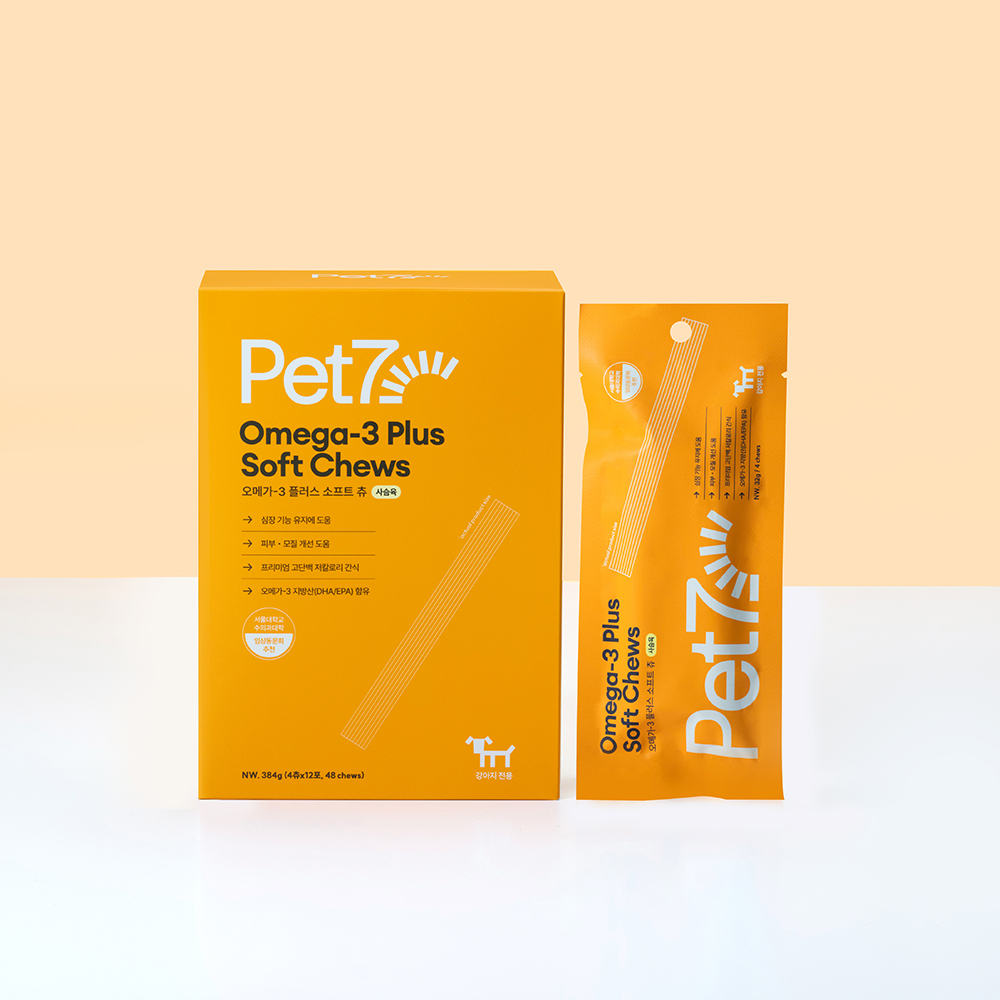 펫세븐 강아지 간식 육포 저칼로리 훈련용 져키 48개입