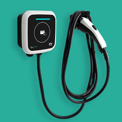 에코플레이 엔진 가정용 전기차 충전기 완속 7kW 5M 설치 미포함
