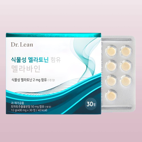 닥터린 식물성 멜라토닌2mg 맬라토닌 메라토닌 30정X2박스 - 상세 이미지 3