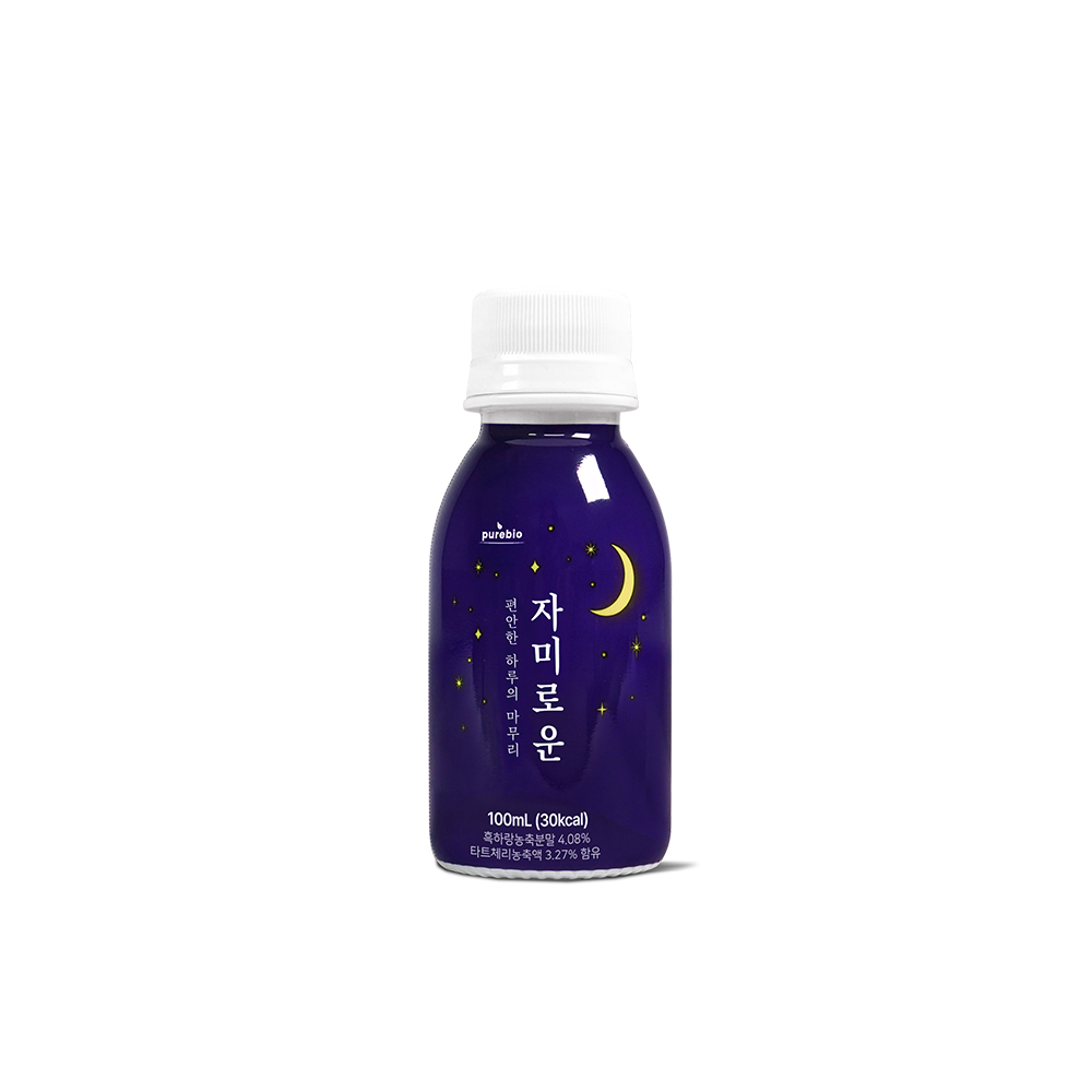 퓨어바이오 자미로운 편안한 하루의 마무리 릴렉스 음료 100ml x 10병 - 상세 이미지 2