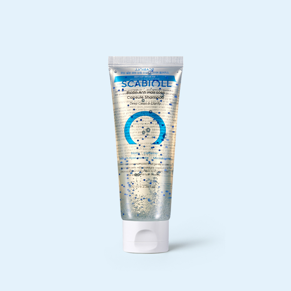 스카비올 탈모증상완화 캡슐 샴푸 70ml - 메인 이미지
