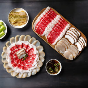한우 차돌 관자 삼합 홈파티 집들이 밀키트 맛있게 먹은 솔직 후기 - 상품 이미지 1