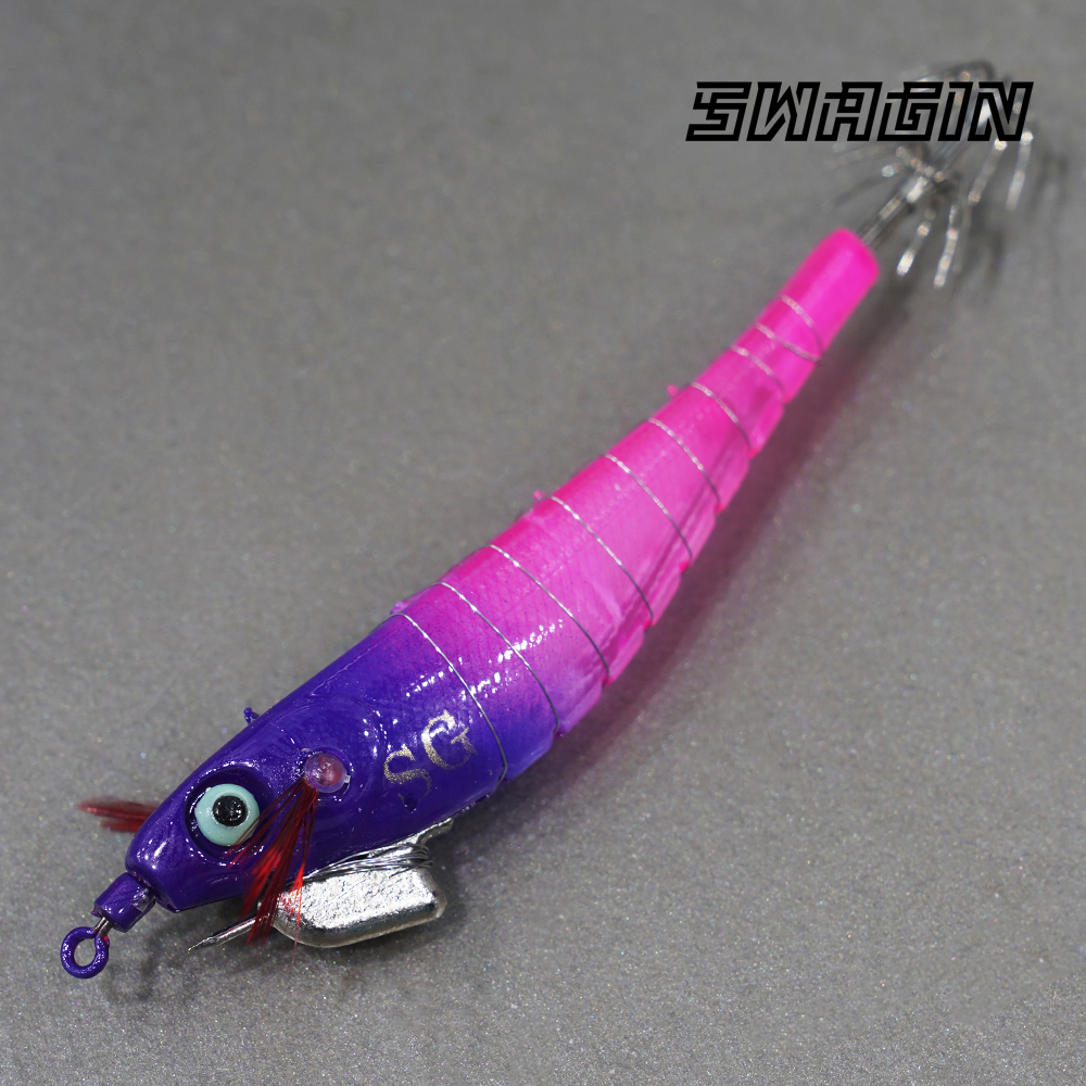 백경 미니 클리어 삼봉에기 한치 갑오징어 SG-533 1번, 8cm - 상품 이미지