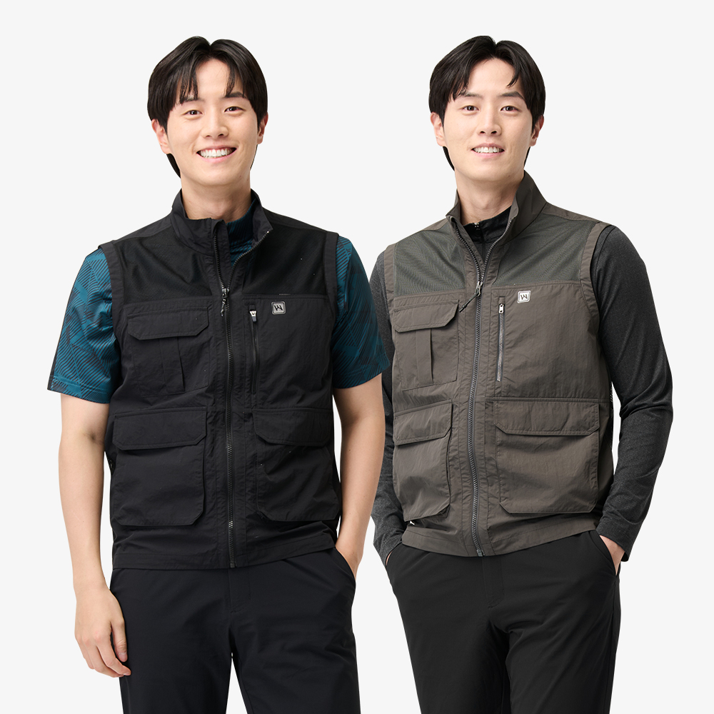 남성 수납형 메쉬 베스트 Q225-6121-22 - 상품 이미지