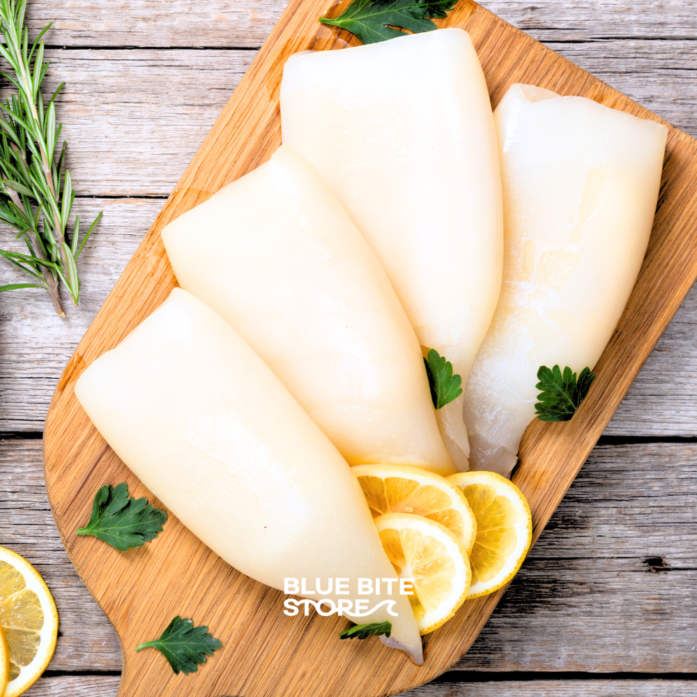 냉동 튜브오징어 10kg 120/150 대용량 포크 몸통오징어