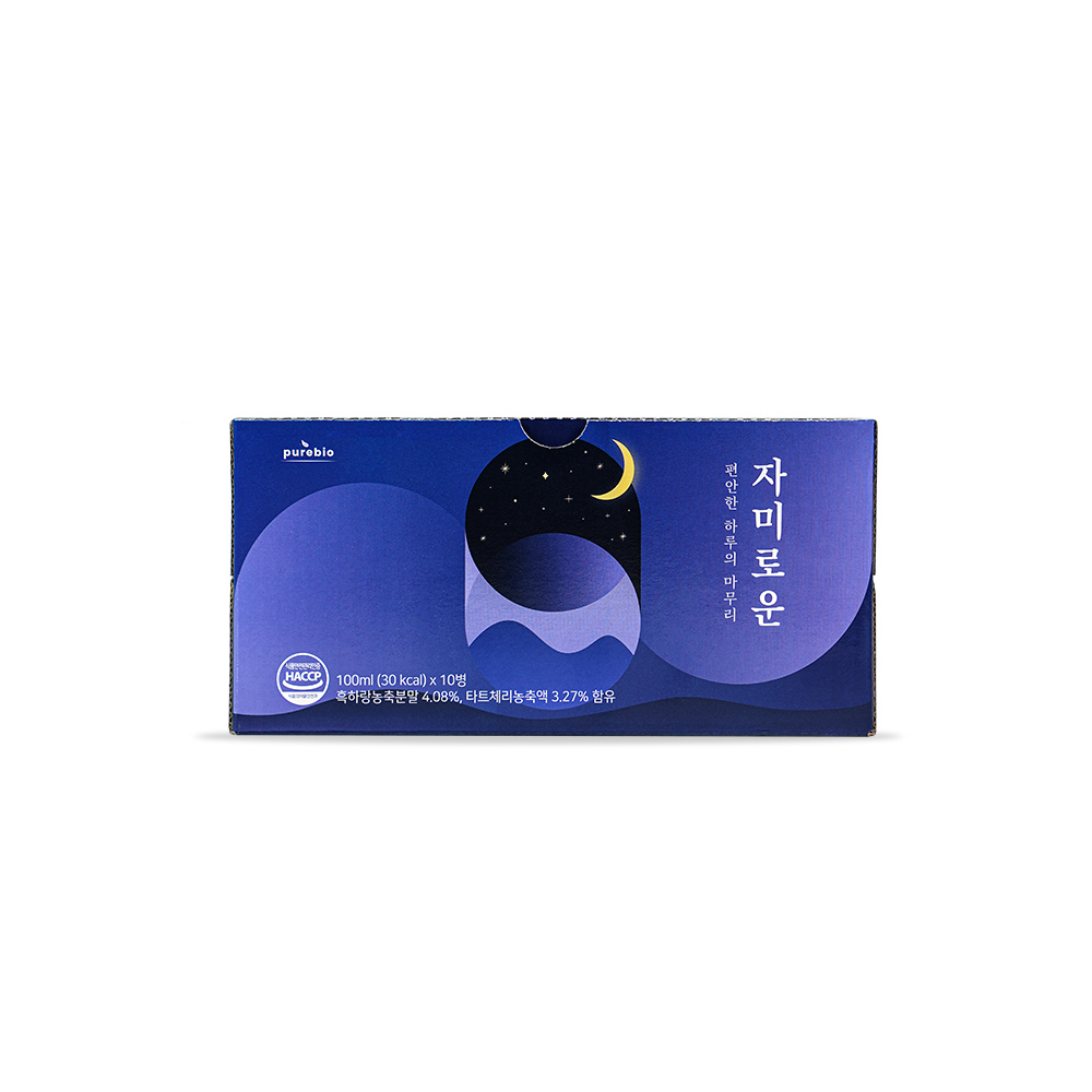 퓨어바이오 자미로운 편안한 하루의 마무리 릴렉스 음료 100ml x 10병 - 상세 이미지 5