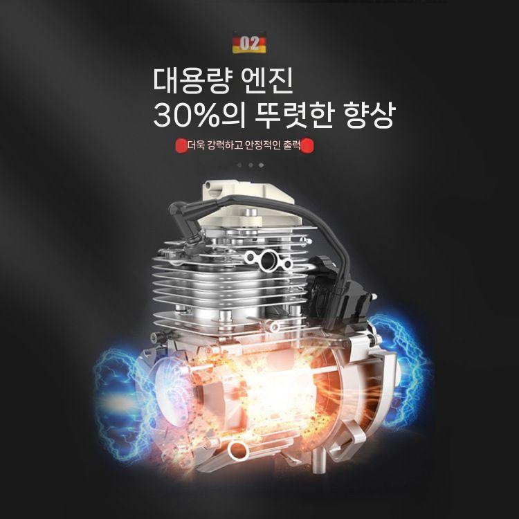 농사용 배부식 엔진 예초기 4행정 고출력 배낭형 기본모델 풀세트 - 상세 이미지 2
