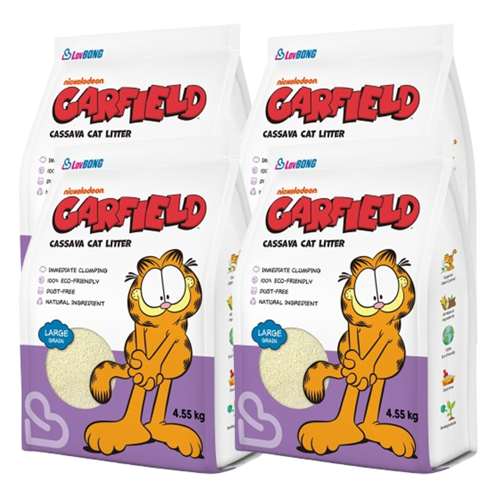 가필드 카사바 4.55kg 퍼플 굵은입자 고양이모래 이미지 4