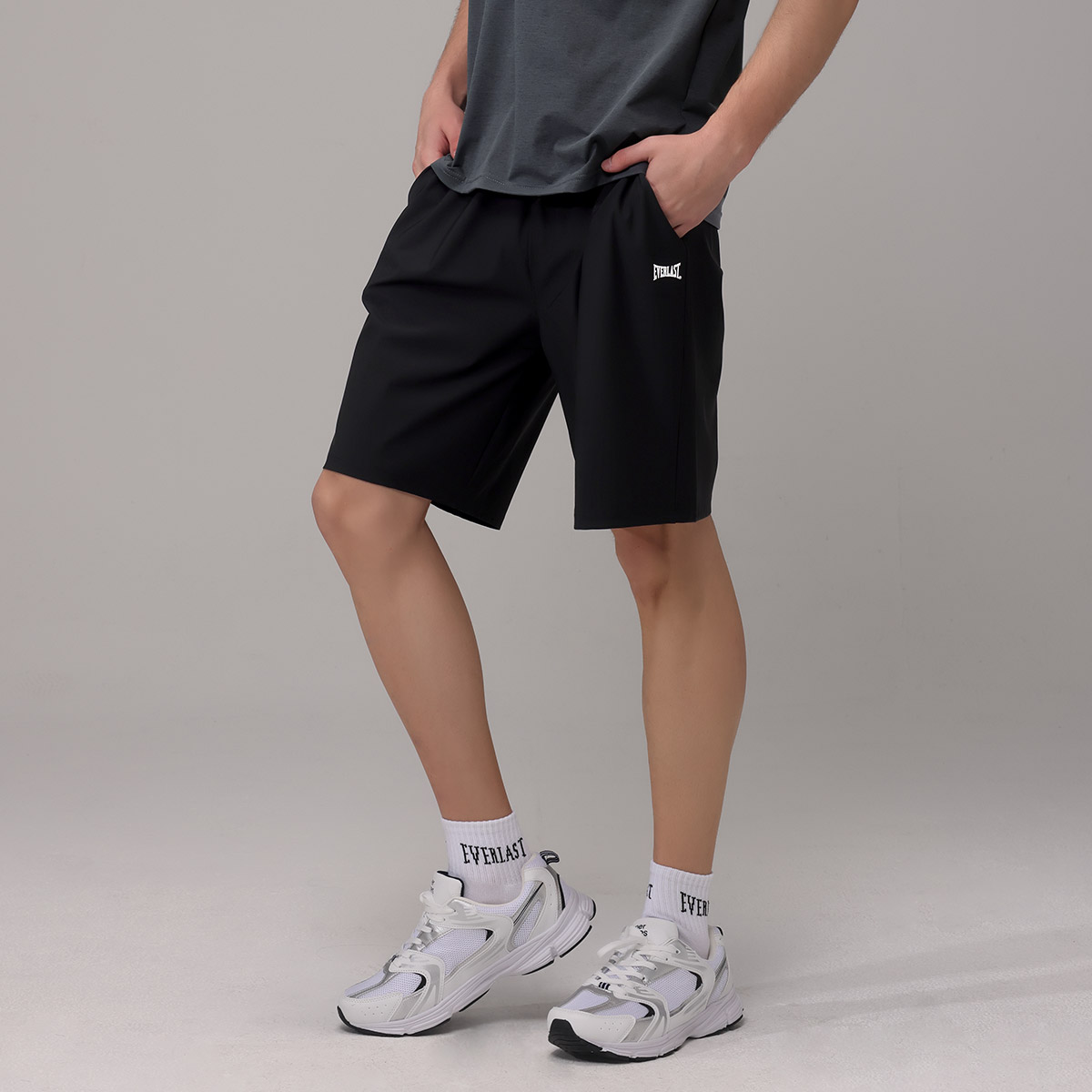 에버라스트 남자 여름 5부 반바지 스트라이프 팬츠 - 상세 이미지 3