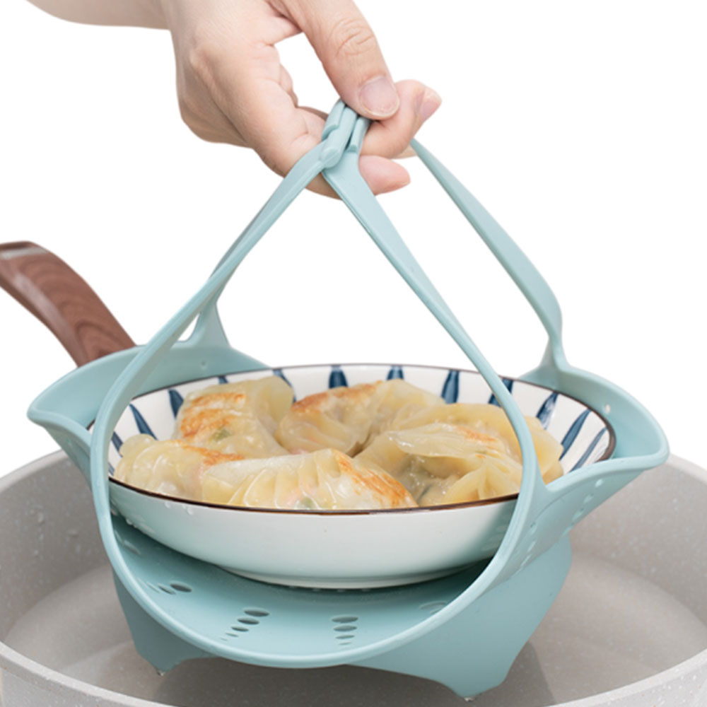 시샘 실리콘 찜기 용기 찜판 찜매트 삼발이 - 상품 이미지