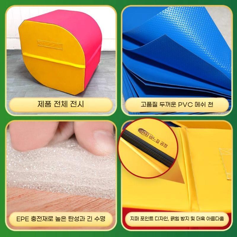 덤블링 핸드스프링 백플립 연습 태권도장 매트 보조기구 합기도 체조 태권도 무술 장비 훈련 - 상세 이미지 2