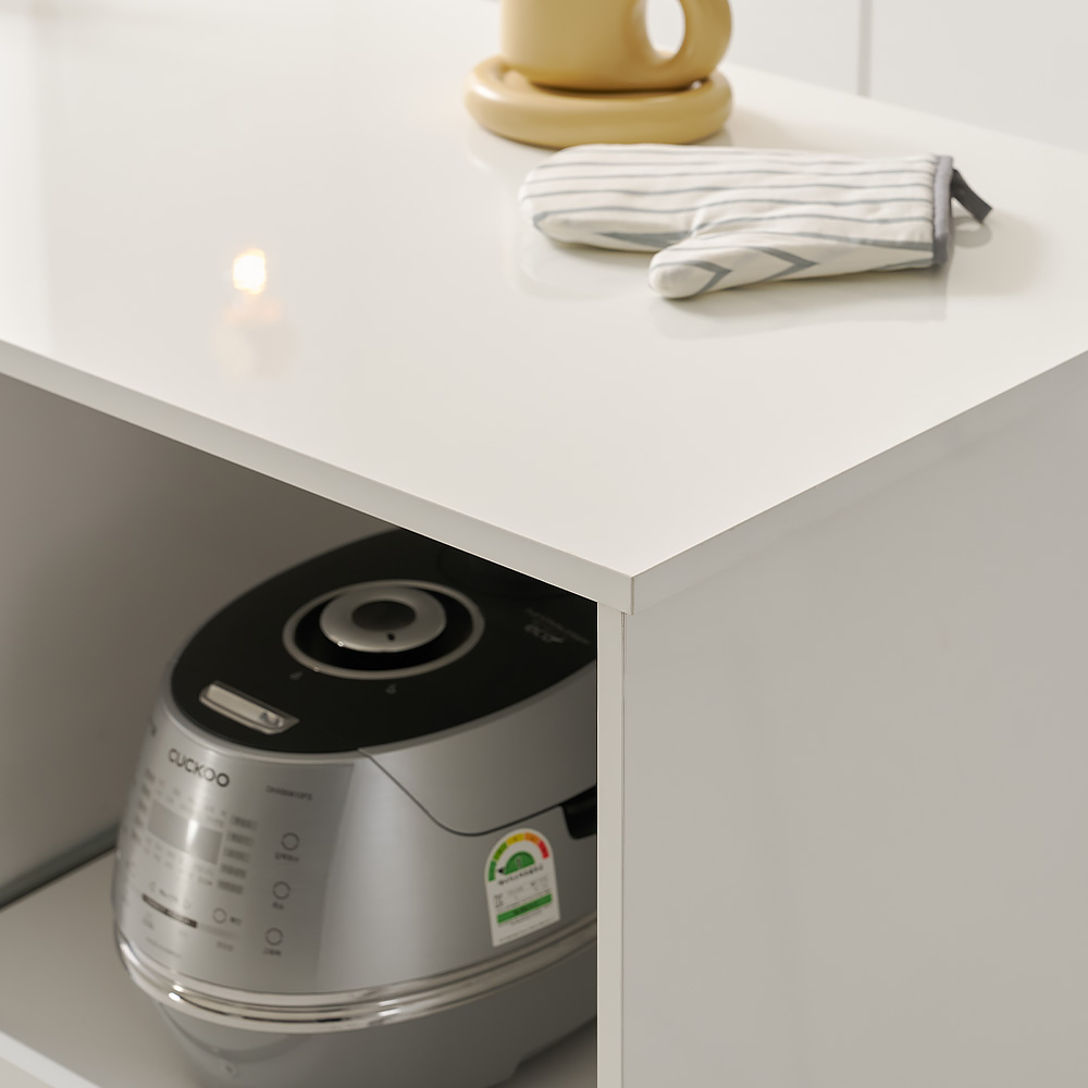 코디 E0 폭깊은 광파오븐 아일랜드 식탁 홈바 렌지대 수납장 1200X600 YDF226C