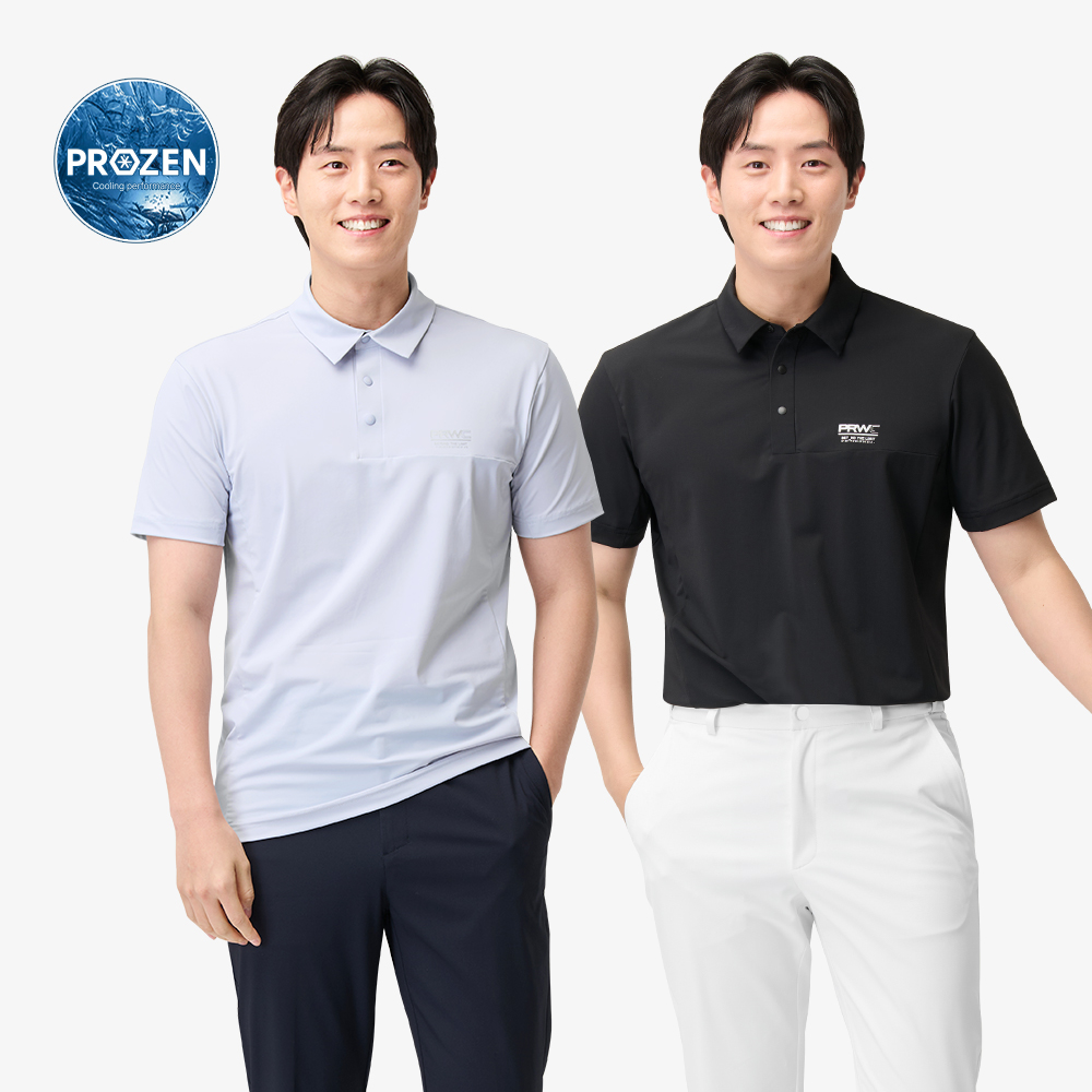 남성 냉감 반팔 카라티 Q225-3321-22 - 상품 이미지