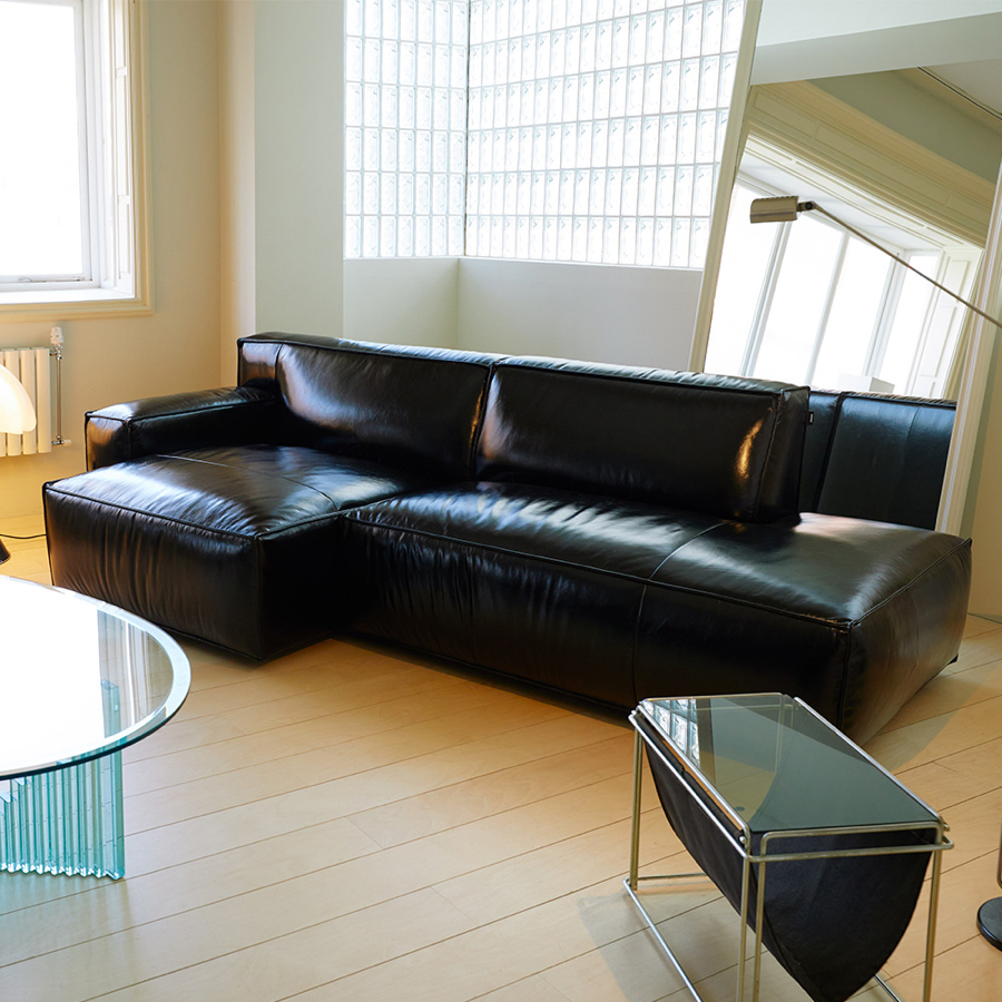 알로소 보눔 3인소파 가죽소파 (라운지형, 모듈소파, 소프트프리모가죽)