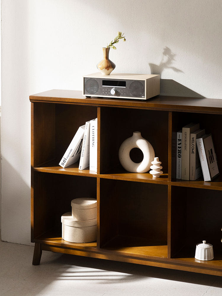 오크빌 책장 인테리어 컷