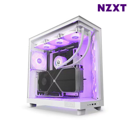 NZXT H6 Flow RGB (화이트)