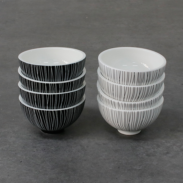 본차이나 블랑노아 밥공기 1p