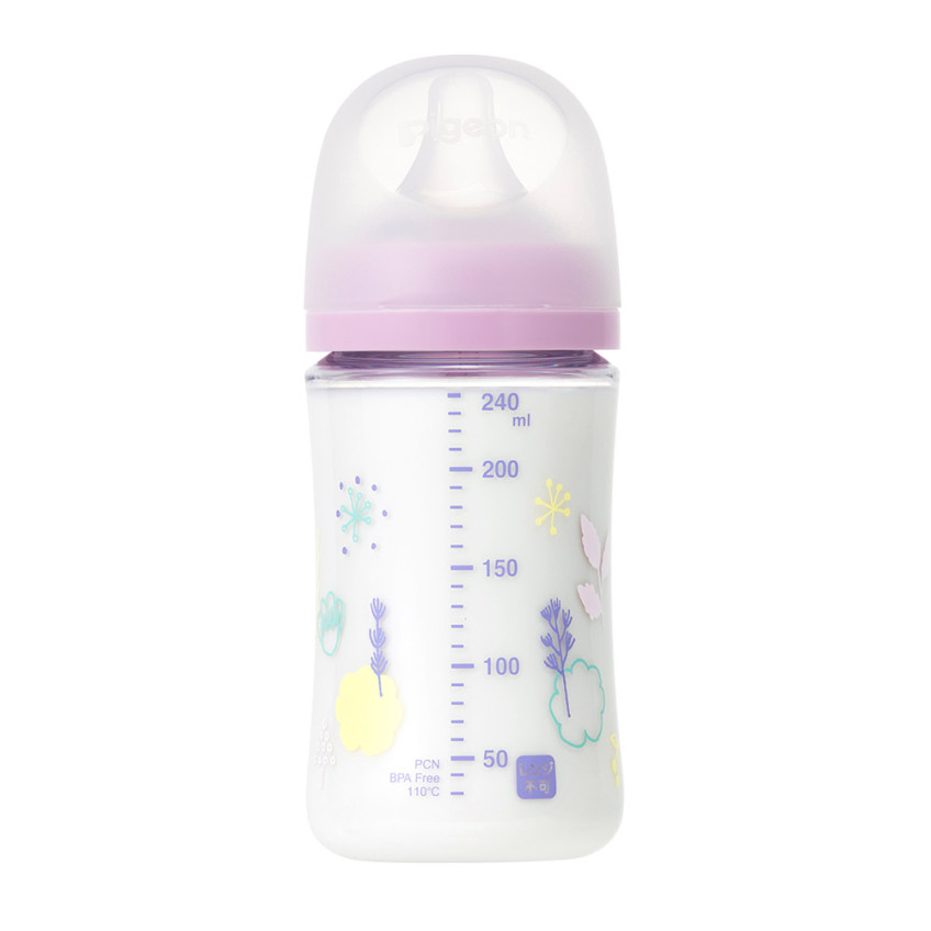 [발주 요청상품] 피죤 모유실감 T-Ester 플라스틱 젖병 240ml Flower Garden - 수유·외출 - 하카타몰