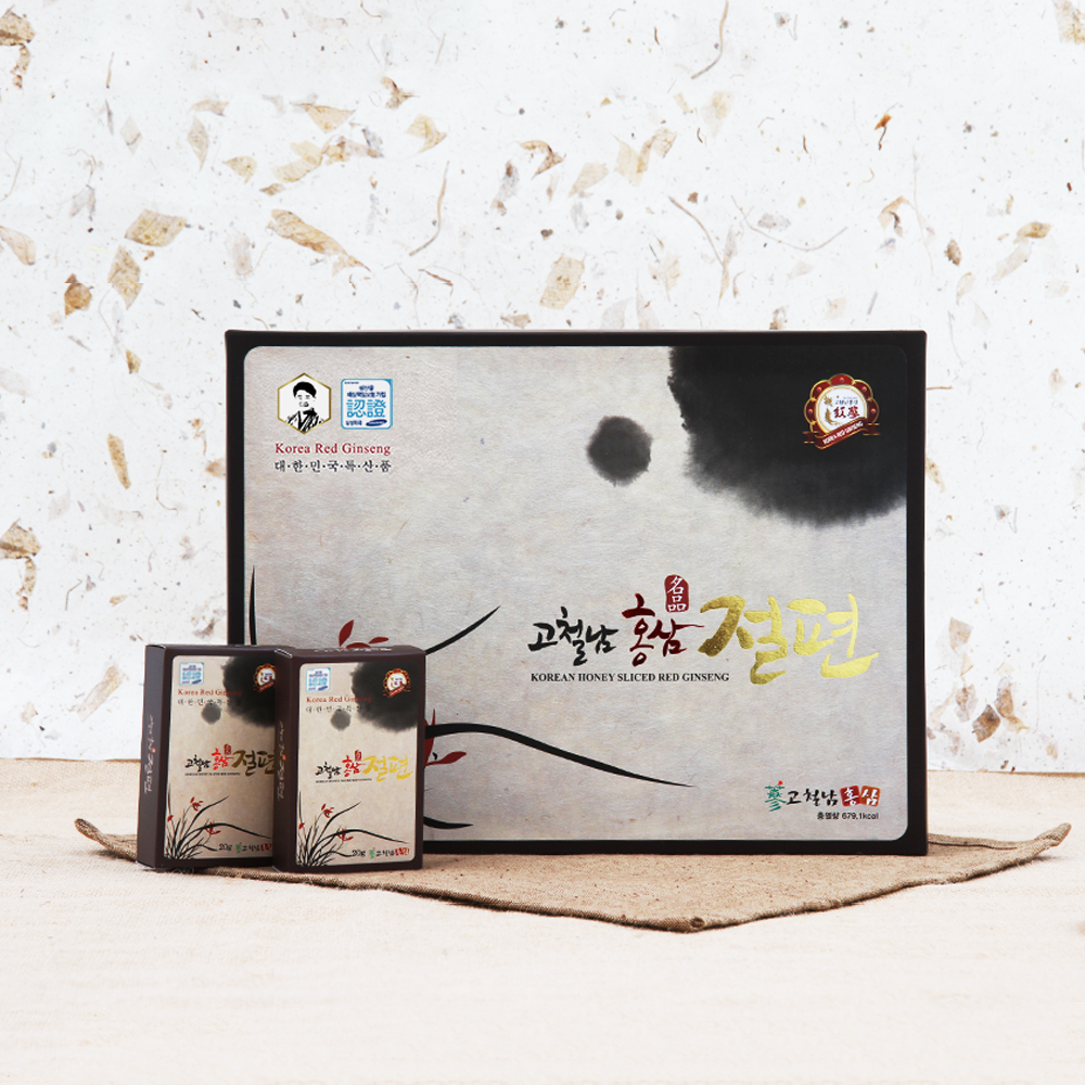 고려홍삼절편 200g(20g 10개입) 선물용 고철남홍삼 - 상세 이미지 4