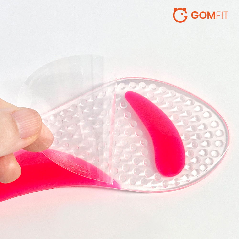 곰피트 2세트 하이힐 발바닥 미끄럼 방지 아치 지지 뒷꿈치 쿠션 실리콘 패드 깔창 남녀공용 이미지 7