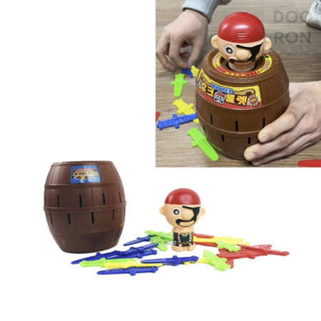 [DOORON협력사]두론샵 복불복 후크룰렛 벌칙게임 인형튀어나오는 놀이 술게임 해적인형 여러명이하는