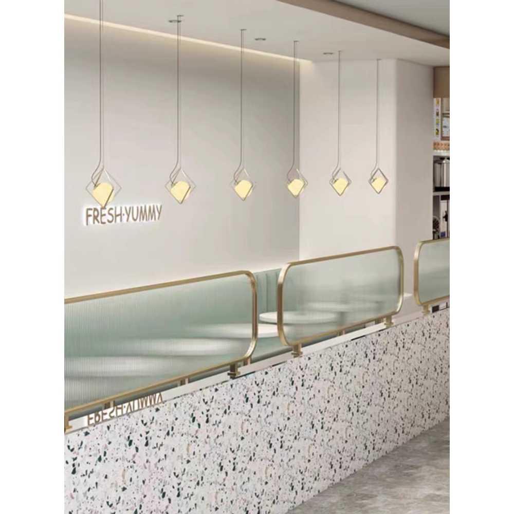 아일랜드 식탁 가림막 주방 가벽 공간 분리 칸막이 100x35cm - 상세 이미지 3