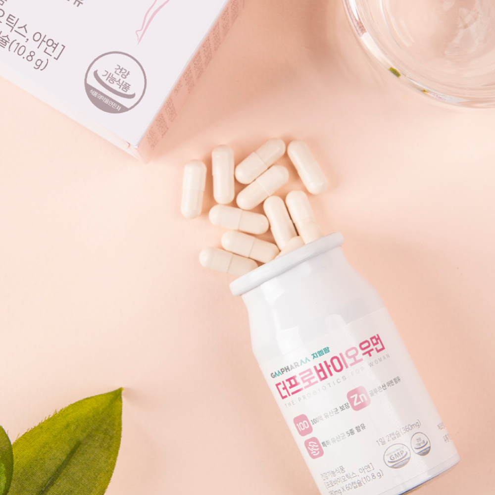 더프로바이오우먼 질 건강 유산균 100억 여성 여자 임산부 임신 수유부 60캡슐, 1개 - 상세 이미지 3