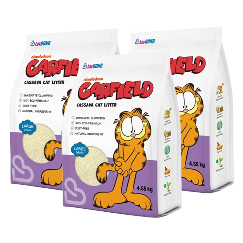 가필드 카사바 4.55kg 퍼플 굵은입자 고양이모래 이미지 3