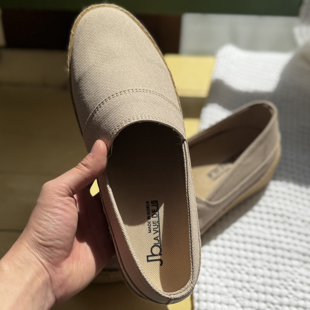 3.5cm 내추럴핏 에스파드류 슬립온 - 상세 이미지 5