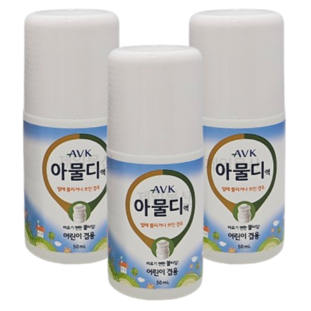 아물디 벌레물린데바르는약 모기 연고 아기 어린이 3개 - 상품 이미지
