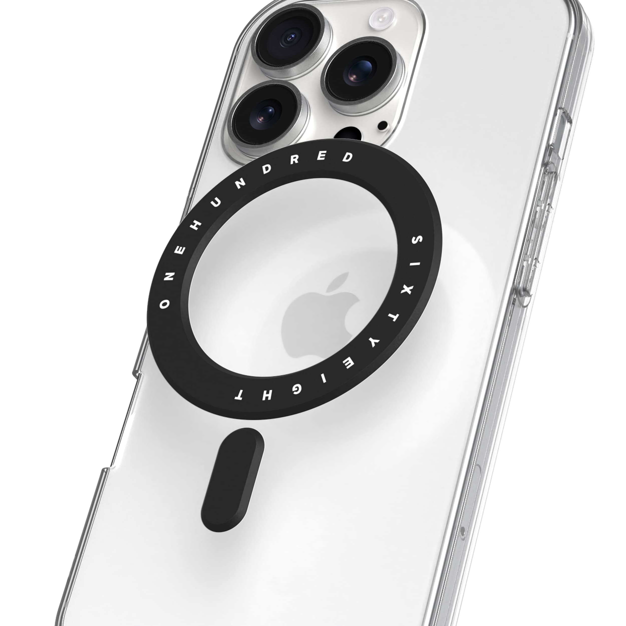 168cm 강력한자력 맥세이프 플레이트 링 스티커 블랙 2매