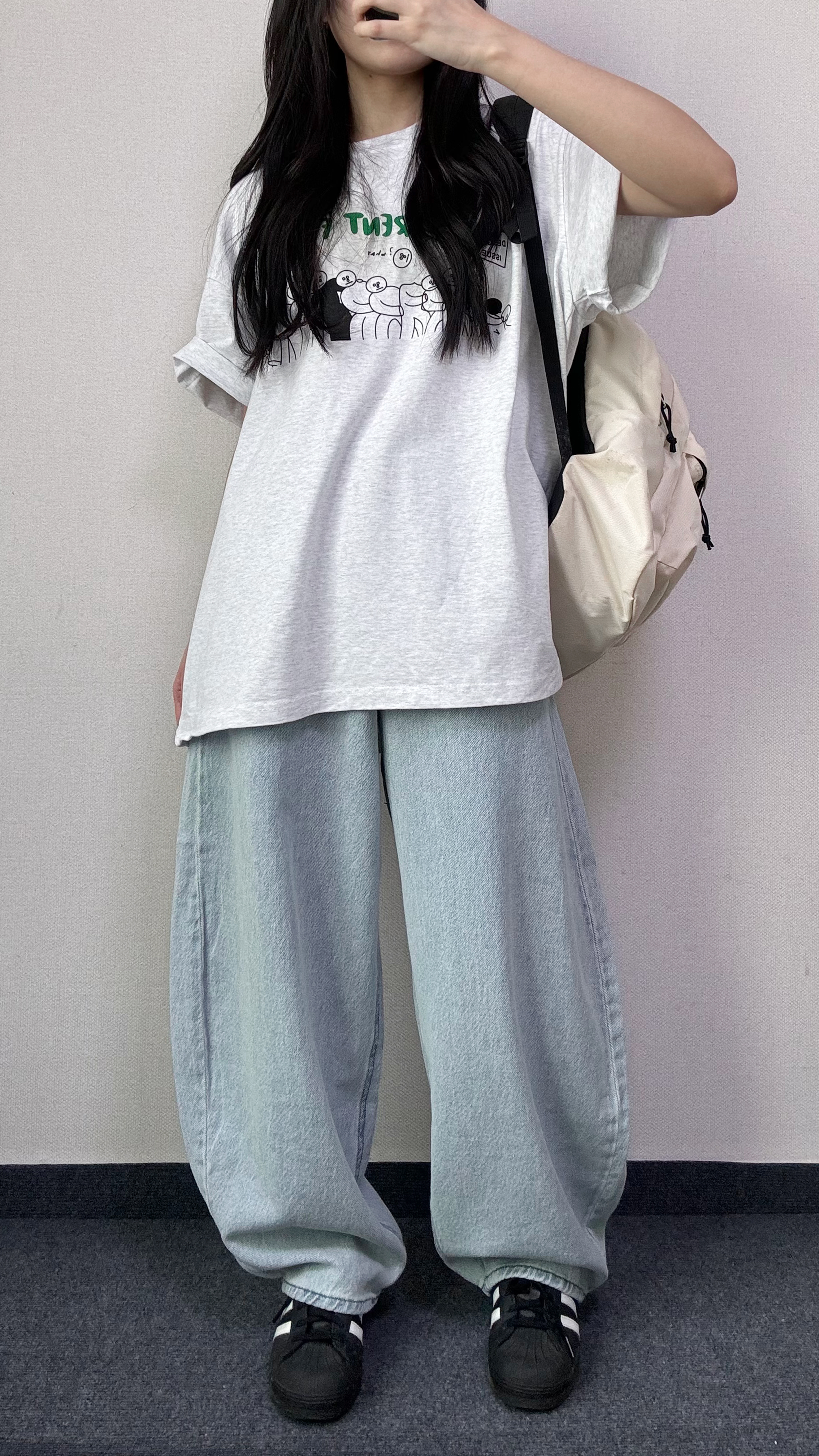 마티 와이드 연청 데님 팬츠 [3Size] - 상세 이미지 4