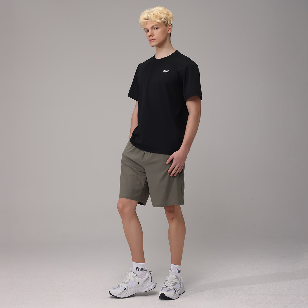 에버라스트 남자 여름 5부 반바지 스트라이프 팬츠 - 상세 이미지 5