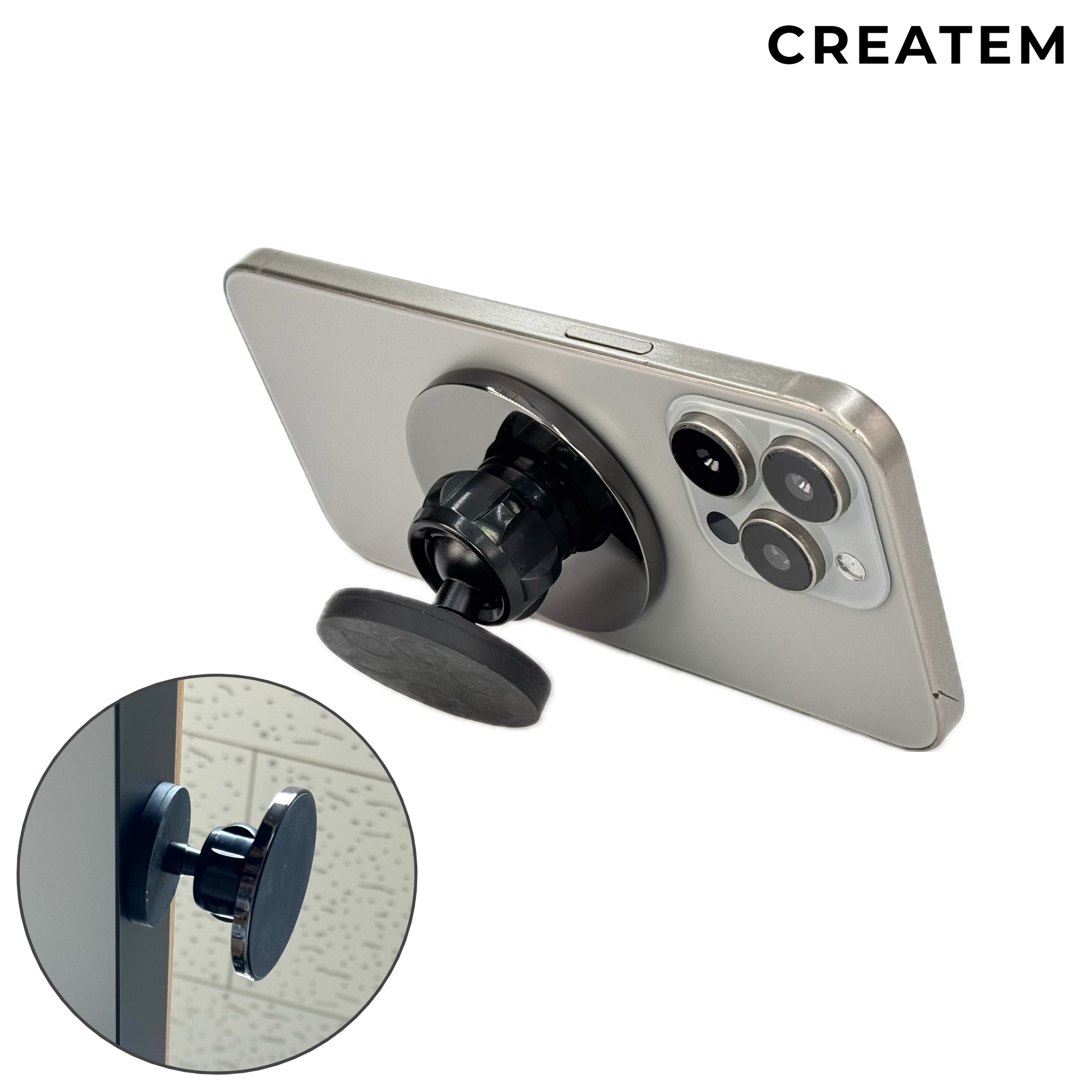 MSH1e 양면 자석 맥세이프 거치대 - 헬스장 맥세이프링