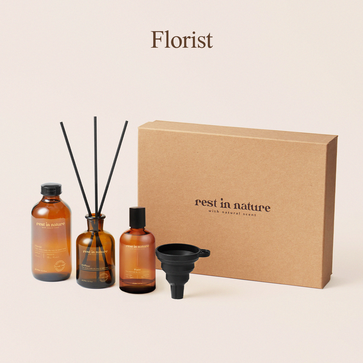 [레스트인네이처] 플로리스트 홈 프레그런스 세트