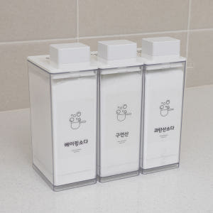 주방 투명 세제통 세탁 가루 리필 소분 보관통 실사용 후기 | 효과 있을까? - 상품 이미지 3