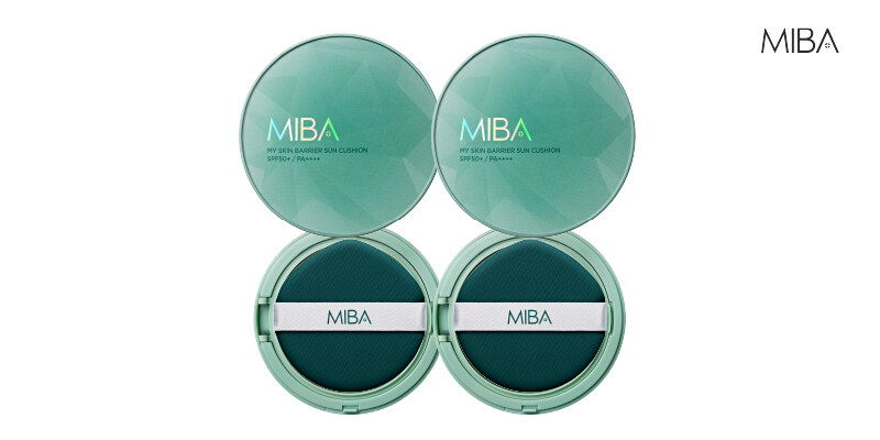 미바 마이 스킨 배리어 4중 기능성 선 쿠션( 본품2개+리필2개)