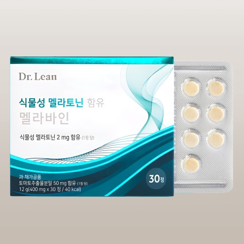 닥터린 식물성 멜라토닌2mg 맬라토닌 메라토닌 30정X2박스 - 상세 이미지 2