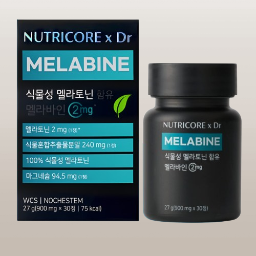 뉴트리코어 식물성 멜라토닌2mg 맬라토닌 멜라바인 30정X3박스 - 상세 이미지 2