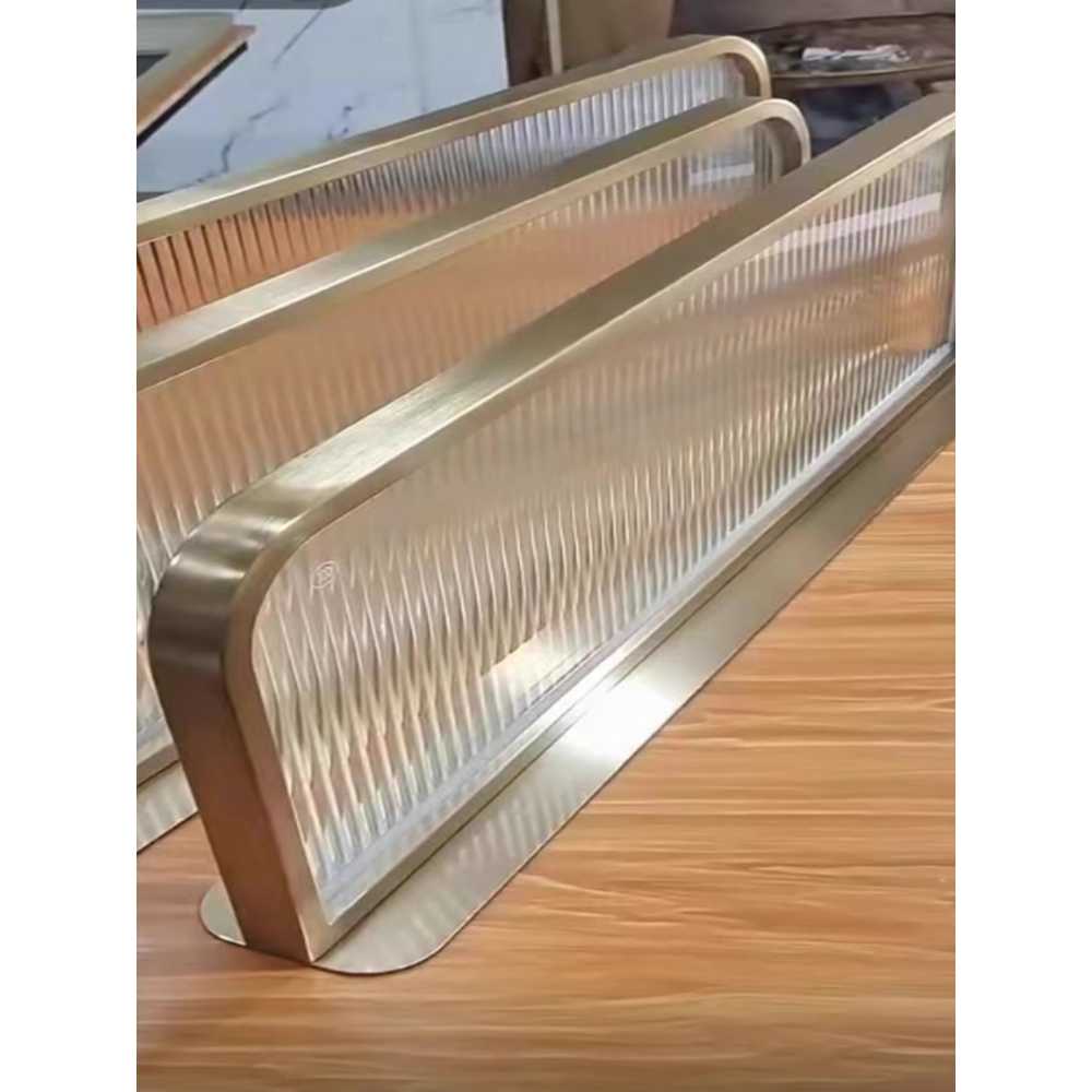 아일랜드 식탁 가림막 주방 가벽 공간 분리 칸막이 100x35cm - 상세 이미지 2