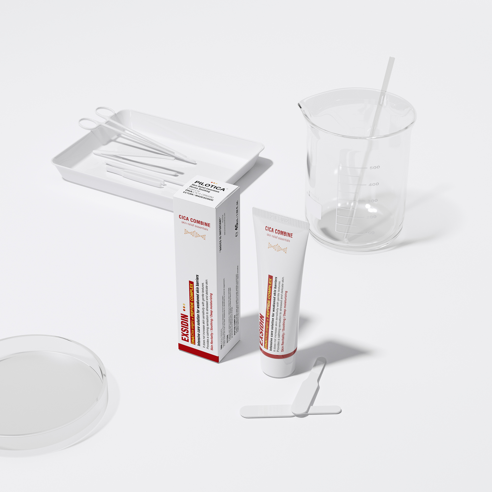 필로티카 엑시딘 재생크림 45ml 고농축 시카 병풀추출물 톤업 진정 고영양 - 상세 이미지 5