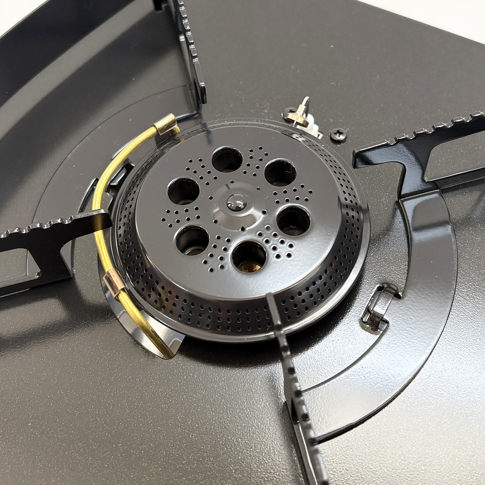 가스웨어 원버너 파워 플레이트 세라믹 블랙 NO6 가스버너 가방포함세트