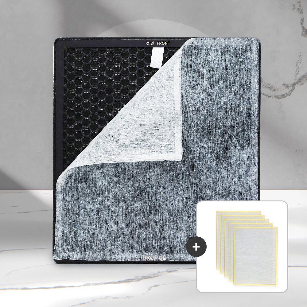 [호환] 환경필터 위닉스 CAF-E0S4 타워XQ 펫전처리 필터세이퍼 6장