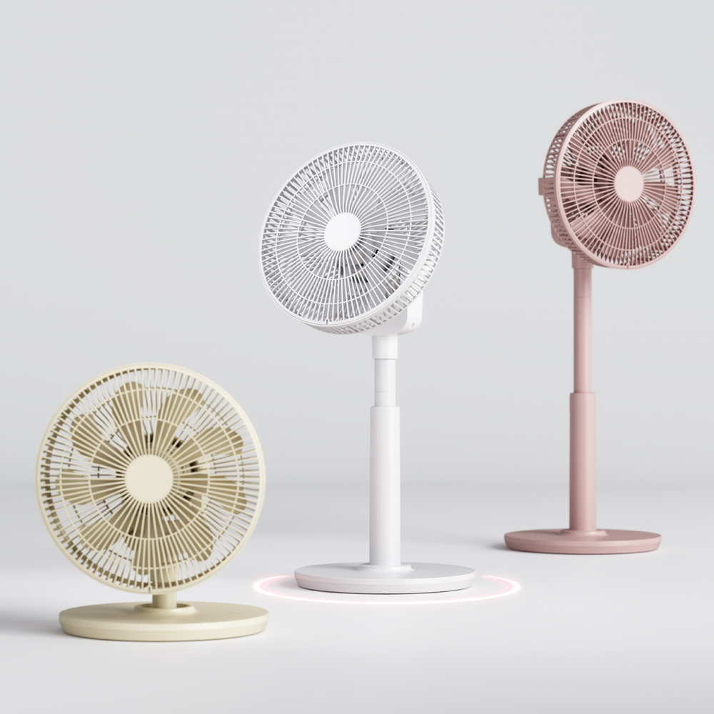 한일 무소음선풍기 BLDC 리모컨 가정용 아기바람 워셔블 통세척 선풍기 화이트 25년신제품