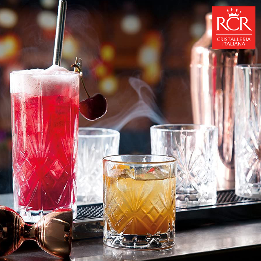 RCR 크리스탈 이태리 유리컵세트 370ml, 6개, 타투 하이볼 - 상세 이미지 2