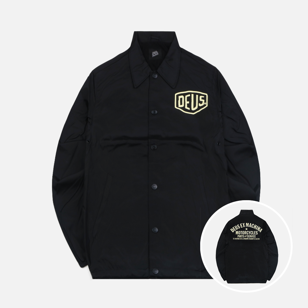 데우스 BIARRITZ COACH 코치자켓 DMW46821G-BLK