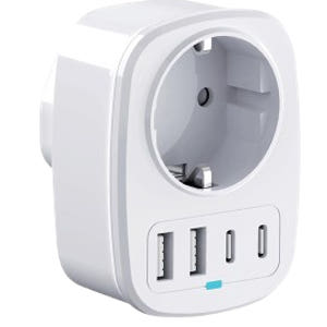 라이프디 홍콩 영국 여행용 C타입 멀티 어댑터 콘센트 싱가포르 마카오 말... 실사용 후기 | 효과 있을까? - 상품 이미지 4